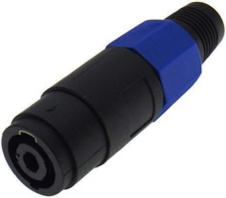 Plug Spade female 5pcs Blue (01.094.0009)