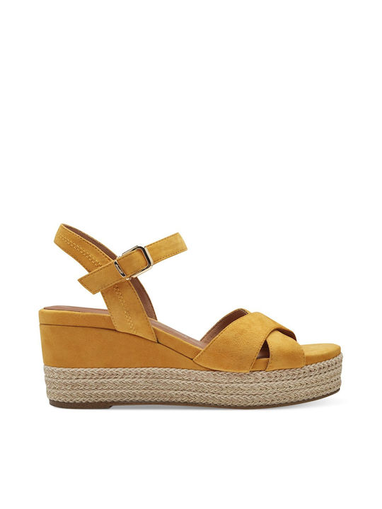 Tamaris Women's Platform Shoes Yellow