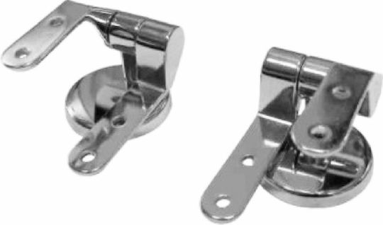 Metal Hinges Wc Caps 2 Pieces 8055118133746