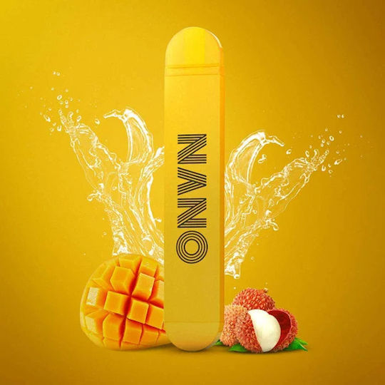 IJOY Lio Nano X Ηλεκτρονικό Τσιγάρο μιας Χρήσης 600 Εισπνοών Mango Ice 2ml 20mg