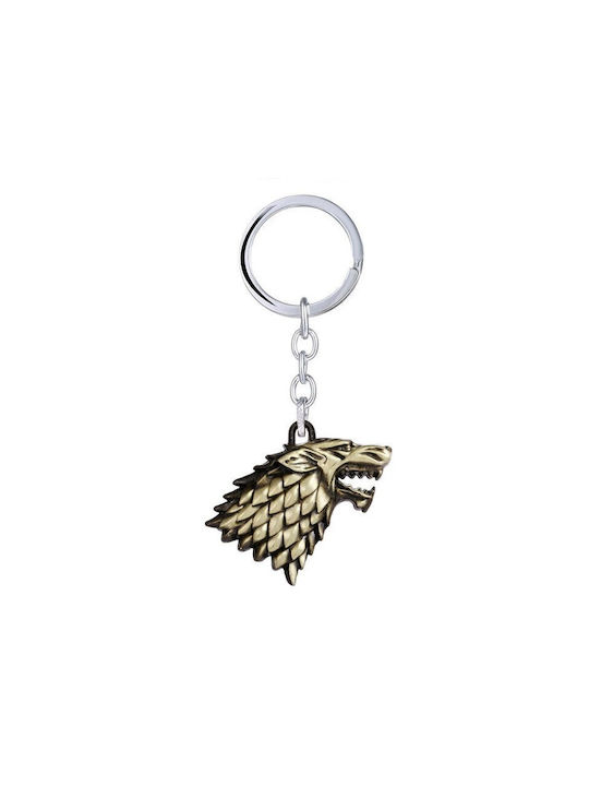 Game Thrones Wolf Wolf Keyring Brl319