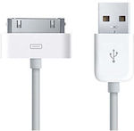 USB to 30-Pin Cable Λευκό 1m 1τμχ