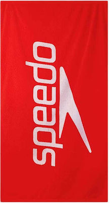 Speedo Kids Beach Towel Red