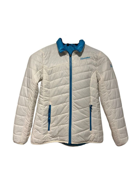 Schoeffel Women's Short Lifestyle Jacket for Winter White