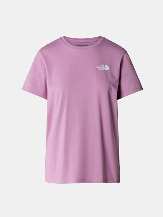 The North Face Foundation Mountain Γυναικεία Μπλούζα Mineral Purple