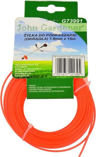 John Gardener Μεσινέζα Στρογγυλή Μήκους 15m και Πάχους 1.6mm