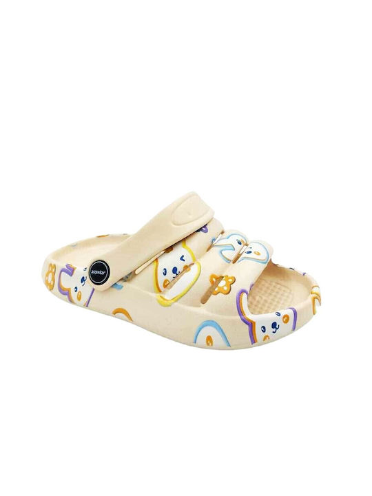 Jomix Kids' Slides Beige