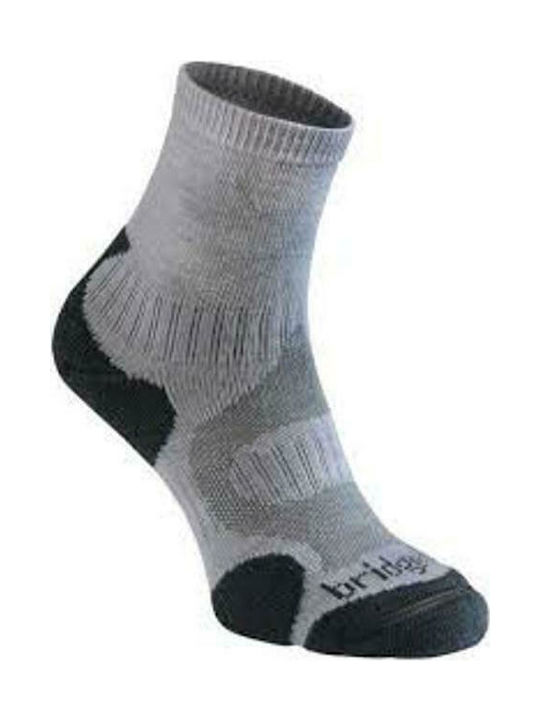 Bridgedale Merino Lite Trekking Socks Gray 1 Pair