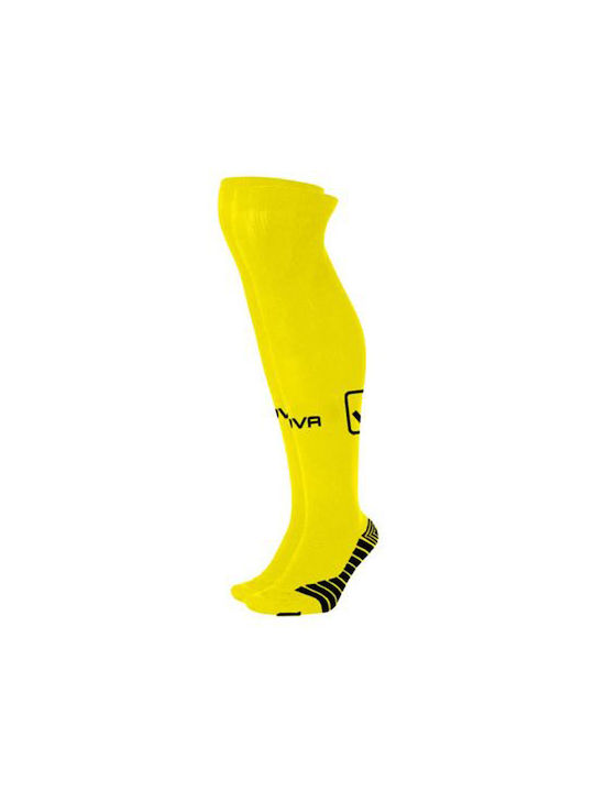 Givova Calza Ποδοσφαιρικές Κάλτσες Κίτρινες 1 Ζεύγος