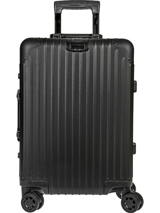 A2s Βαλίτσα Χειραποσκευή Aluminum Black 50x35x21cm