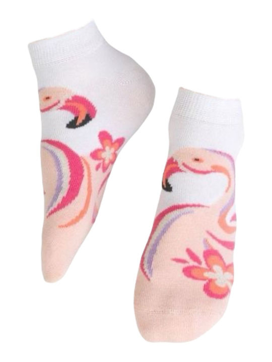 Steven Kids' Socks White