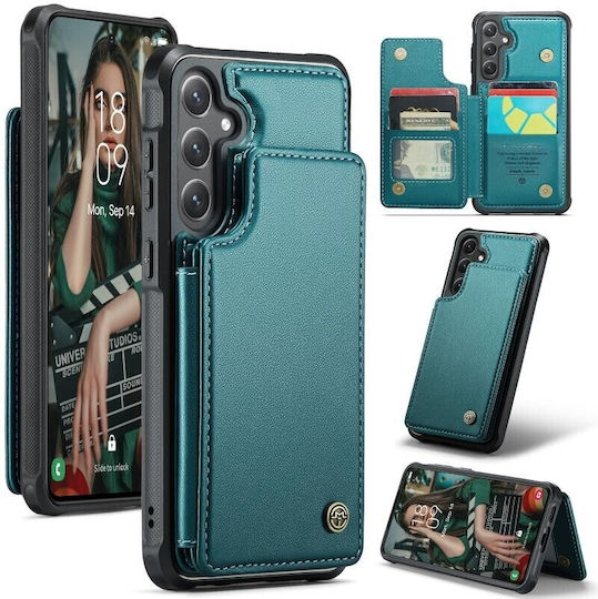 Luminus Brieftasche Kunststoff Grün (Galaxy S24Nokia C22)