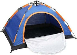 Automatisch Campingzelt Pop Up Blau für 4 Personen 200x200x200cm