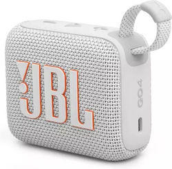JBL Go 4 Ηχείο Bluetooth με Διάρκεια Μπαταρίας έως 7 ώρες Λευκό