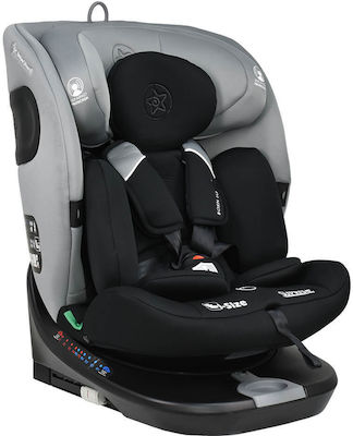 Bebe Stars Supreme Καθισματάκι Αυτοκινήτου i-Size με Isofix Ice Grey