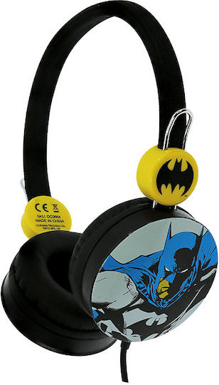 Celly Batman Wired On Ear Headphones Black