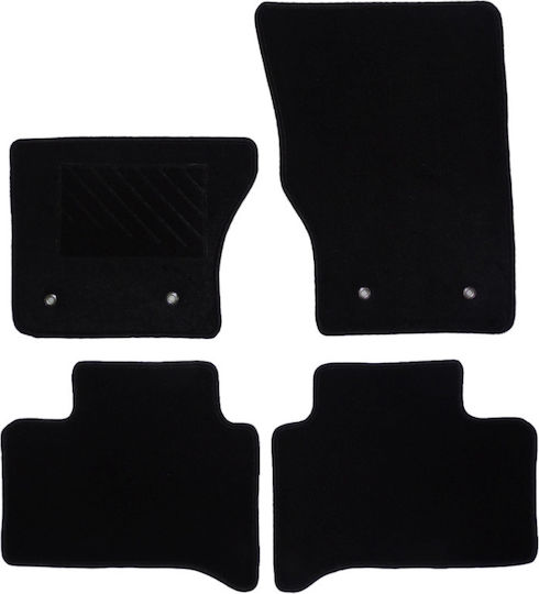 Autopataki Σετ Μπροστινά και Πίσω Πατάκια 4τμχ για Land Rover Range Rover Sport 2013-2022 Μαύρα