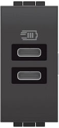 Bticino Single Power Socket Bticino Single Power Socket
