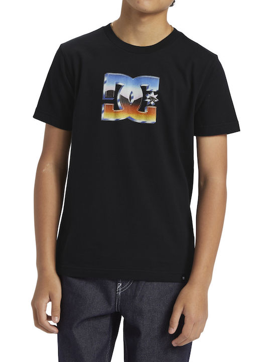 DC Kids Blouse Short Sleeve Black