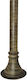 Aca Mounting Post for Lighting Fixtures Gold HIPC500GB