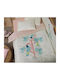 Nef-Nef Homeware Birds Бебешка кувертюра Памук Мента 110x140см