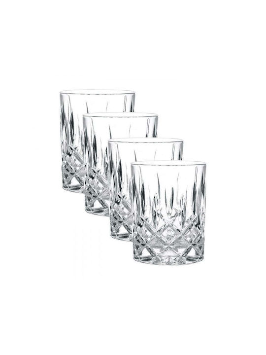 Nachtmann Glass Set Whiskey made of Crystal in White Color 295ml 4pcs