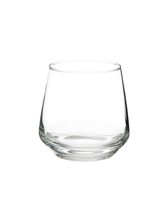 Secret de Gourmet Set of Glasses Whiskey / Cocktail/Drinking made of Glass 340ml 6pcs