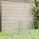 vidaXL 3281527 Galvanized Steel Cage for Rabbits 100x105x120cm