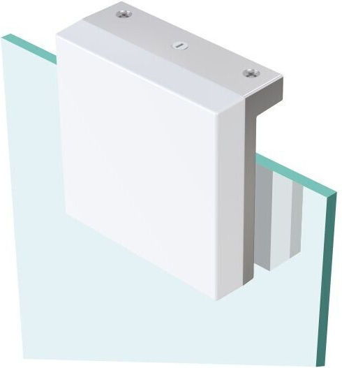 Spot Light Leuchte Badezimmer mit Integrierter LED und Warmweißes Licht Silber