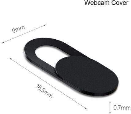 Capac de plastic Capac de cameră foto Smartphones Tablet Laptop Camera Cover negru