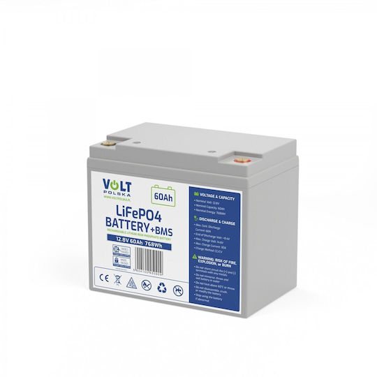 Volt Полша Литиево-железен фосфат Lifepo4 батерия 12v 60ah 60a