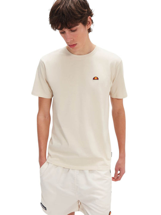 Ellesse Men's Short Sleeve T-shirt Ecru