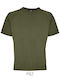 Sporty Sportliches T-Shirt Khaki