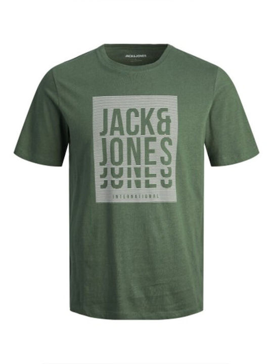 Jack & Jones Herren T-Shirt Kurzarm Green