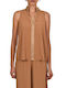 Aggel Damen Bluse Camel