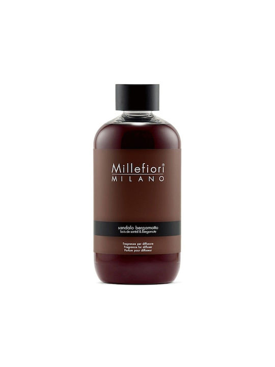 Millefiori Refill Liquid for Diffuser with Fragrance Sandalwood 7REMSB 250ml