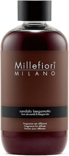Millefiori Nachfüllflüssigkeit für Diffuser mit Duft Sandelholz 7REMSB 250ml