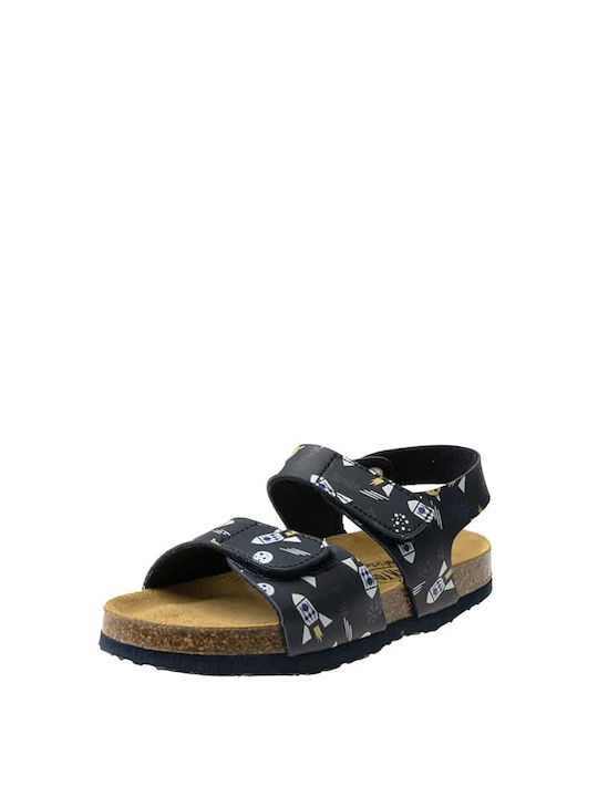 Plakton Kids' Sandals Estampado Anatomic Navy Blue