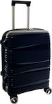 Mega Bazaar Medium Travel Bag Black with 4 Wheels Height 64cm