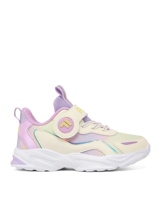 Memory Reegel 2 Παιδικά Sneakers με Σκρατς Κίτρινα