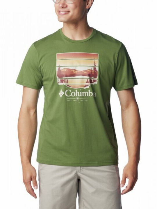 Columbia Path Lake Ανδρικό T-shirt Κοντομάνικο ...
