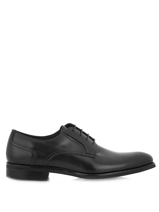 Renato Garini Men's Leather Dress Shoes Black