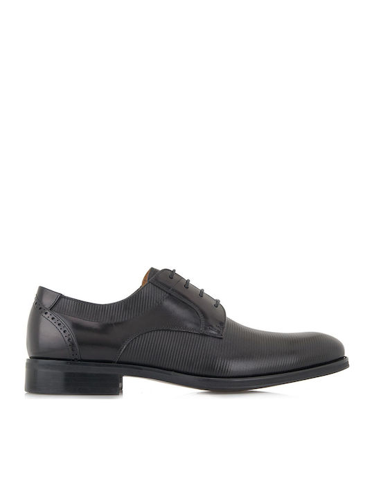 Renato Garini Men's Leather Dress Shoes Black