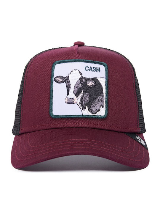 Goorin Bros Cash Cow Jockey Μπορντό 101-0383