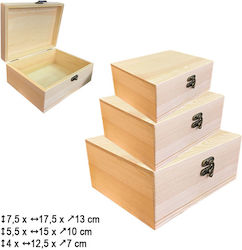 AGC Wooden Craft Box 2pcs