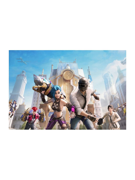 poster Pubg Mobile X Arcane League Legends 61x90cm Poster921