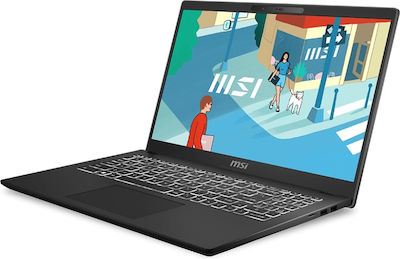 MSI Modern 15 H C13M 15.6" IPS FHD (i7-13700H/16GB/512GB SSD/W11 Acasă) (Tastatură US)