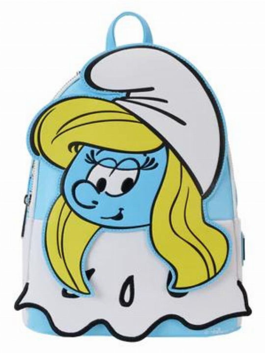 Loungefly The Smurfs Smurfette Schulranzen Rucksack Kindergarten Hellblau