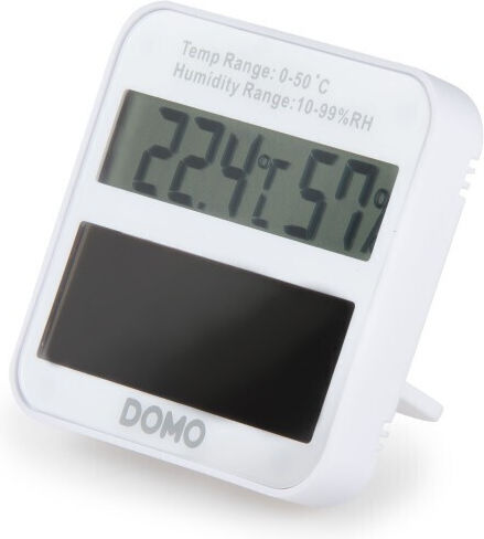 Domo Ασύρματος Μετεωρολογικός Σταθμός Ψηφιακός Επιτραπέζιος Λευκός