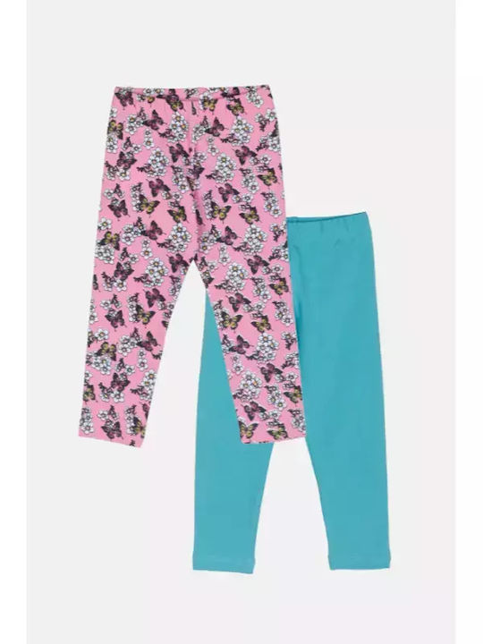 Joyce Set de Leggings pentru Copii Lungi Roz